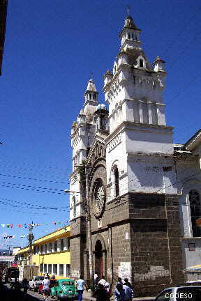 Iglesia Santa Marianita de Jesús en Guaranda - Provincia de Bolívar