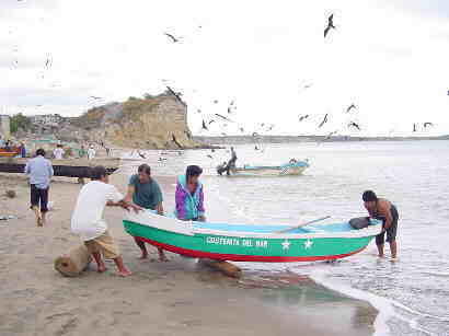 Artisanal Fishing in Jaramijo - Manabí Province Photo: Manabí Chamber of Tourism