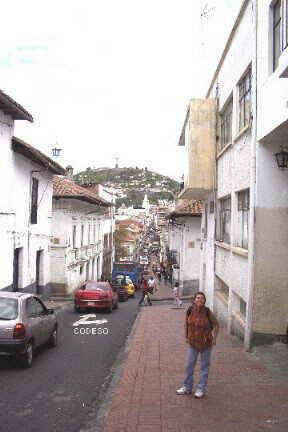 Vista del Centro Colonial al Panecillo